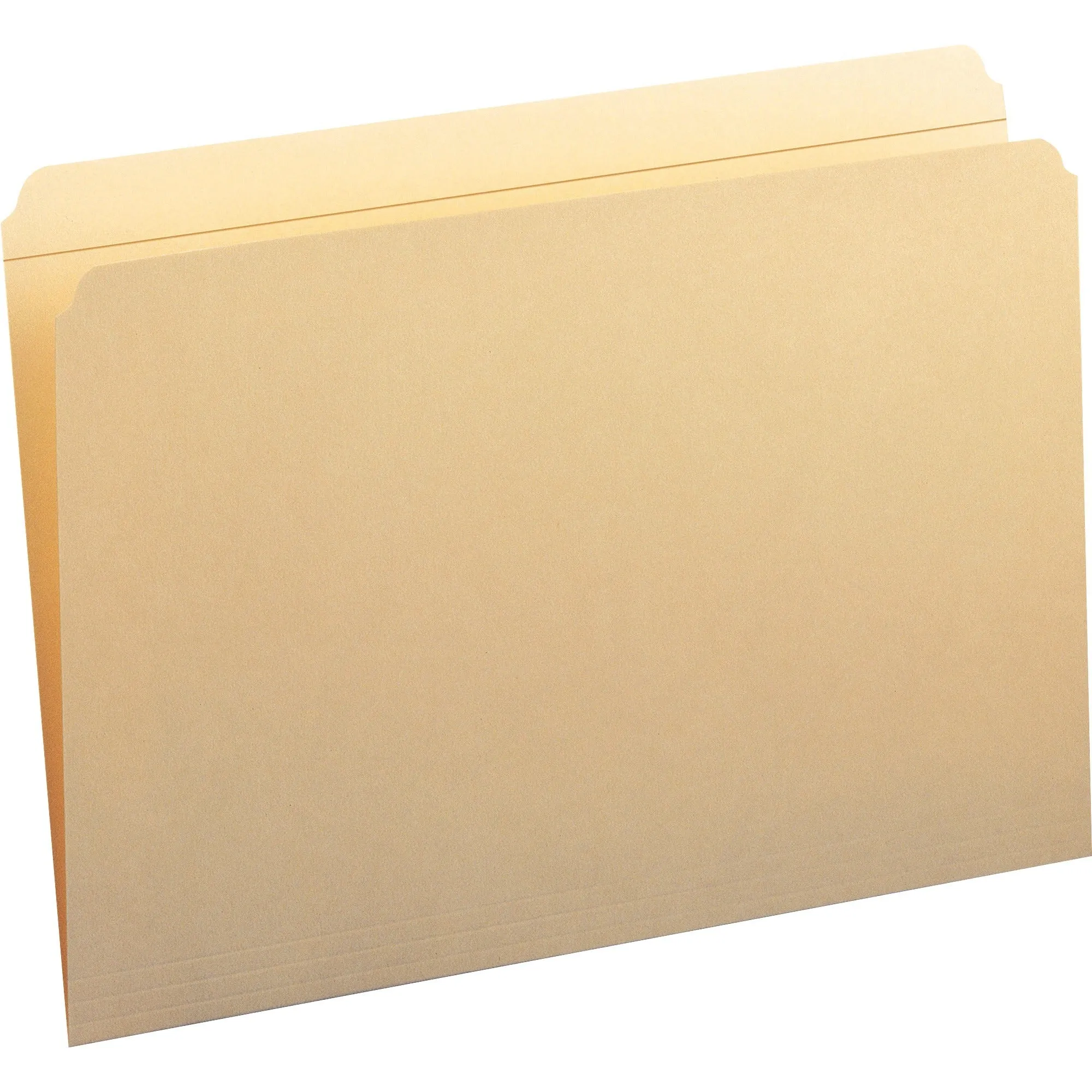 Smead Straight Tab Cut Legal Recycled Fastener Folder