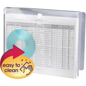 Smead Straight Tab Cut Letter File Pocket