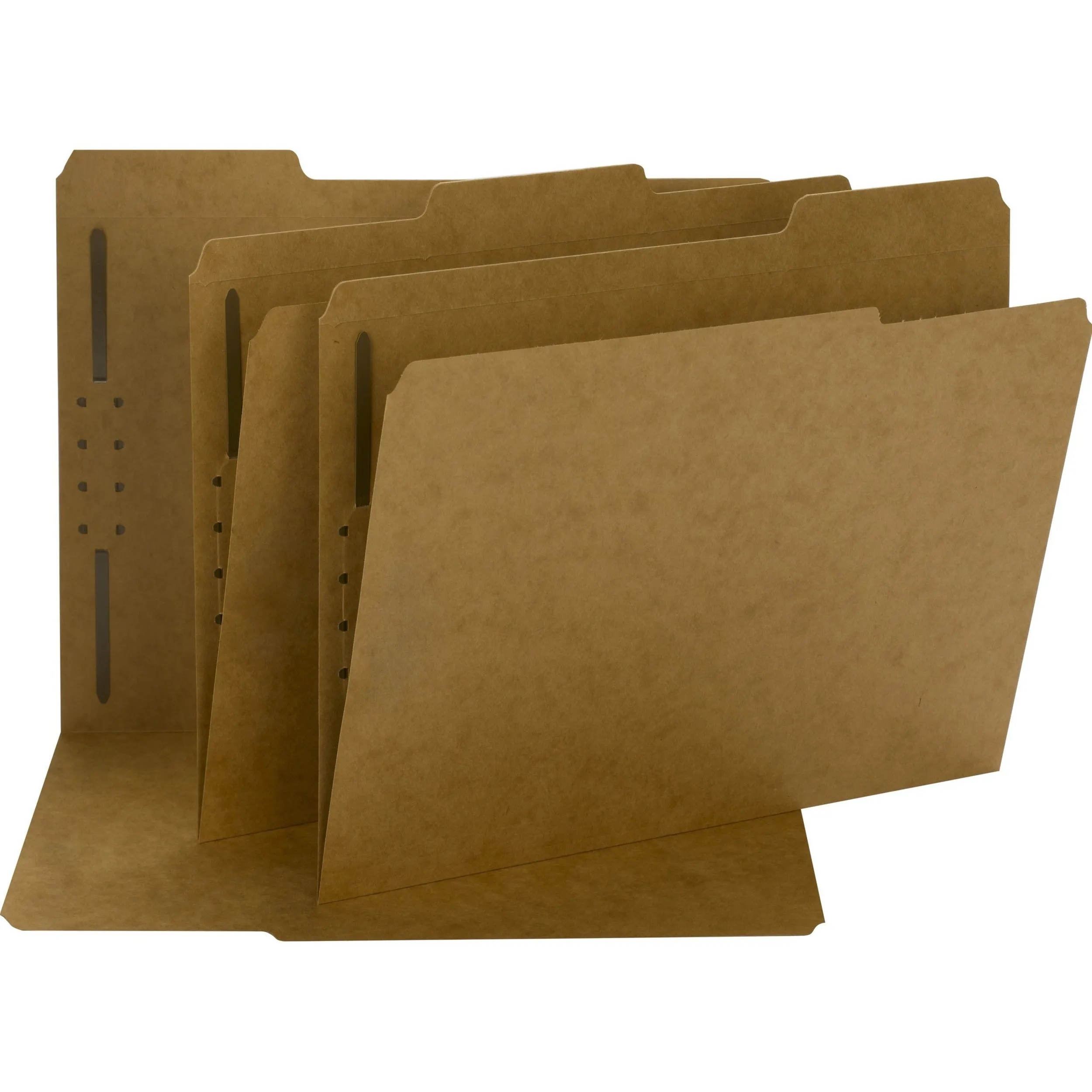 Smead Straight Tab Cut Letter Recycled Fastener Folder