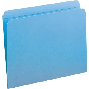 Smead Straight Tab Cut Letter Recycled Top Tab File Folder