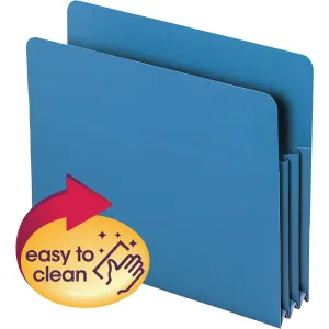 Smead TUFF Pocket Straight Tab Cut Letter File Pocket