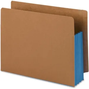 Smead TUFF Pocket Straight Tab Cut Letter Recycled File Pocket