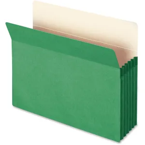 Smead TUFF Pocket Straight Tab Cut Letter Recycled File Pocket