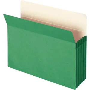 Smead TUFF Pocket Straight Tab Cut Letter Recycled File Pocket