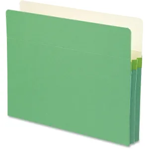 Smead TUFF Pocket Straight Tab Cut Letter Recycled File Pocket