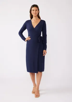 Socialite Sweater Wrap Dress