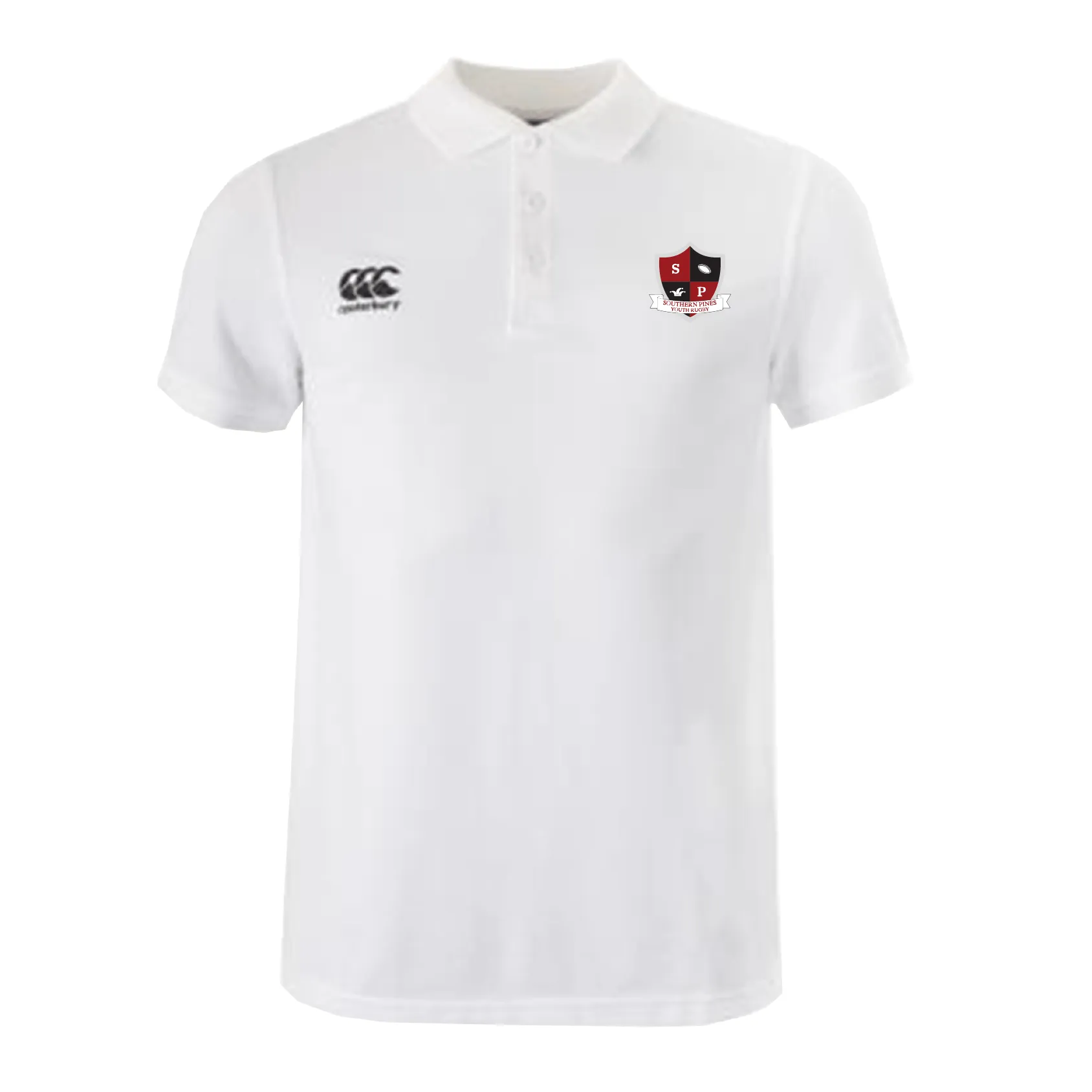Southern Pines Youth Rugby Waimak Polo by Canterbury
