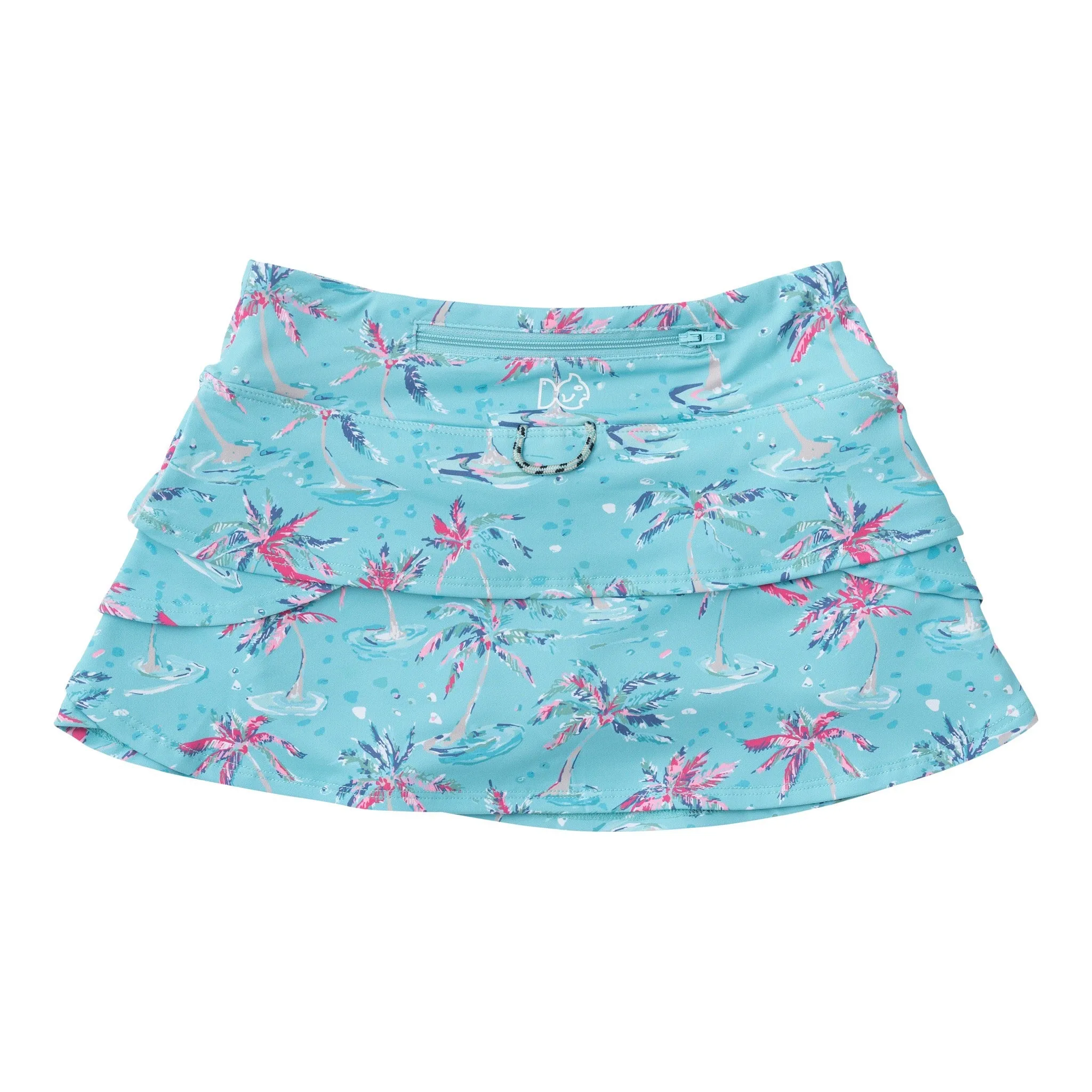 Starboard Swing Skort in Palm Print