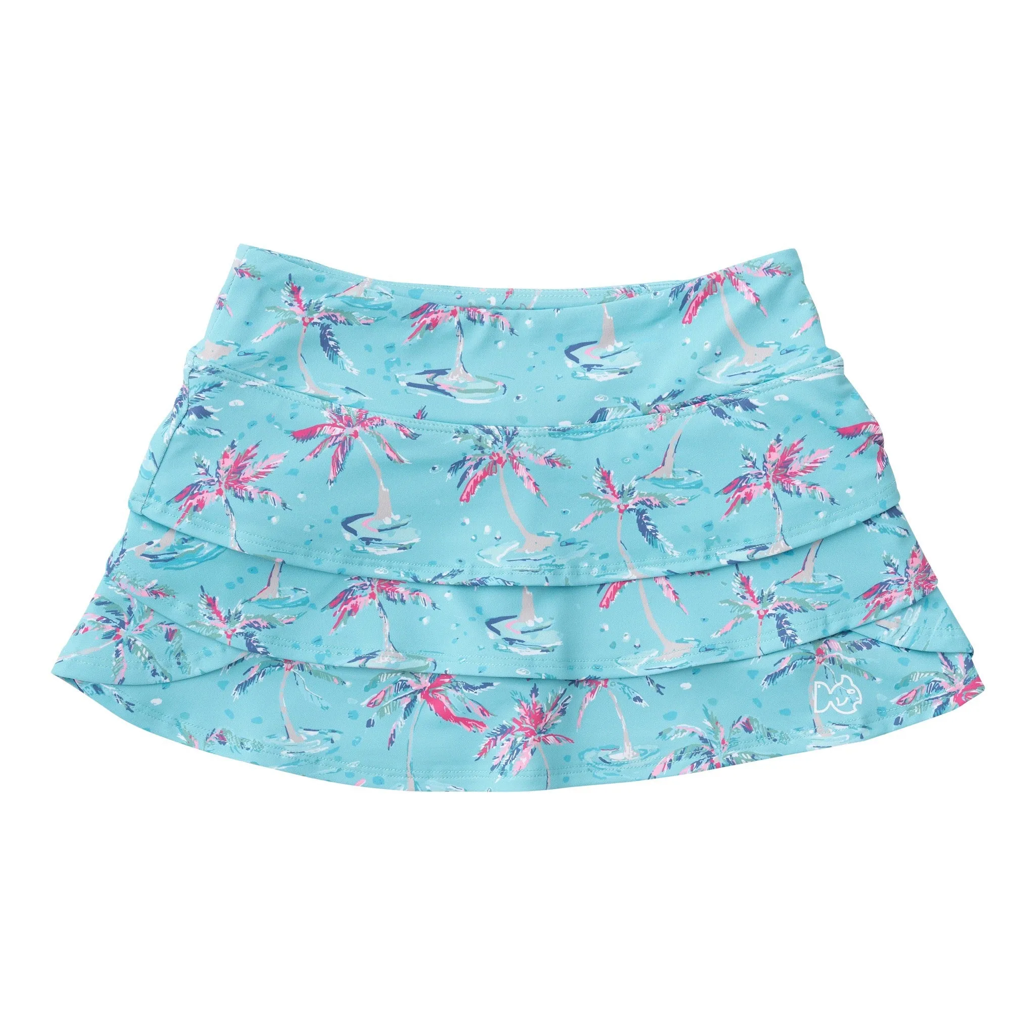 Starboard Swing Skort in Palm Print