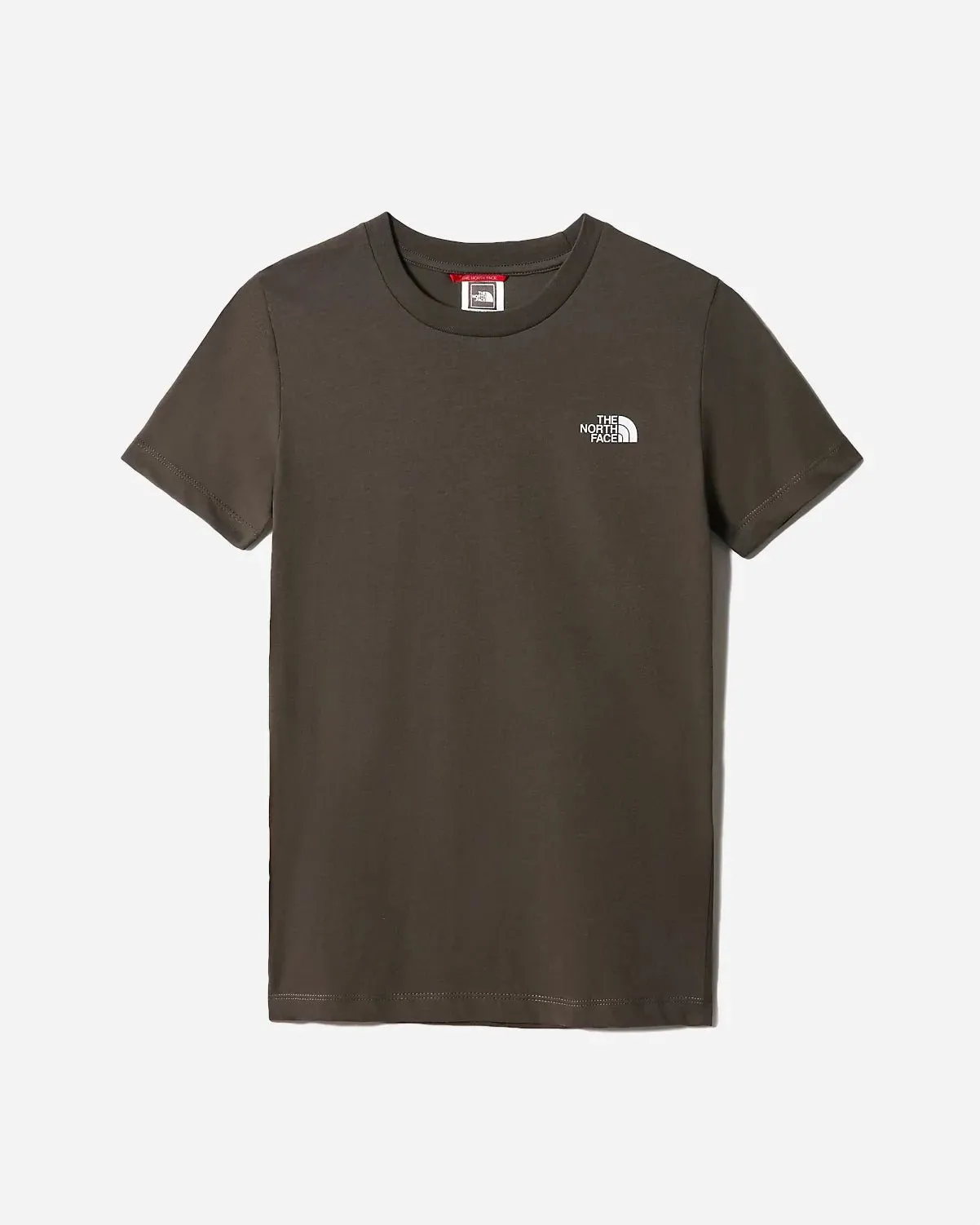 Teens S/S Simple Dome Tee - Taupe Green