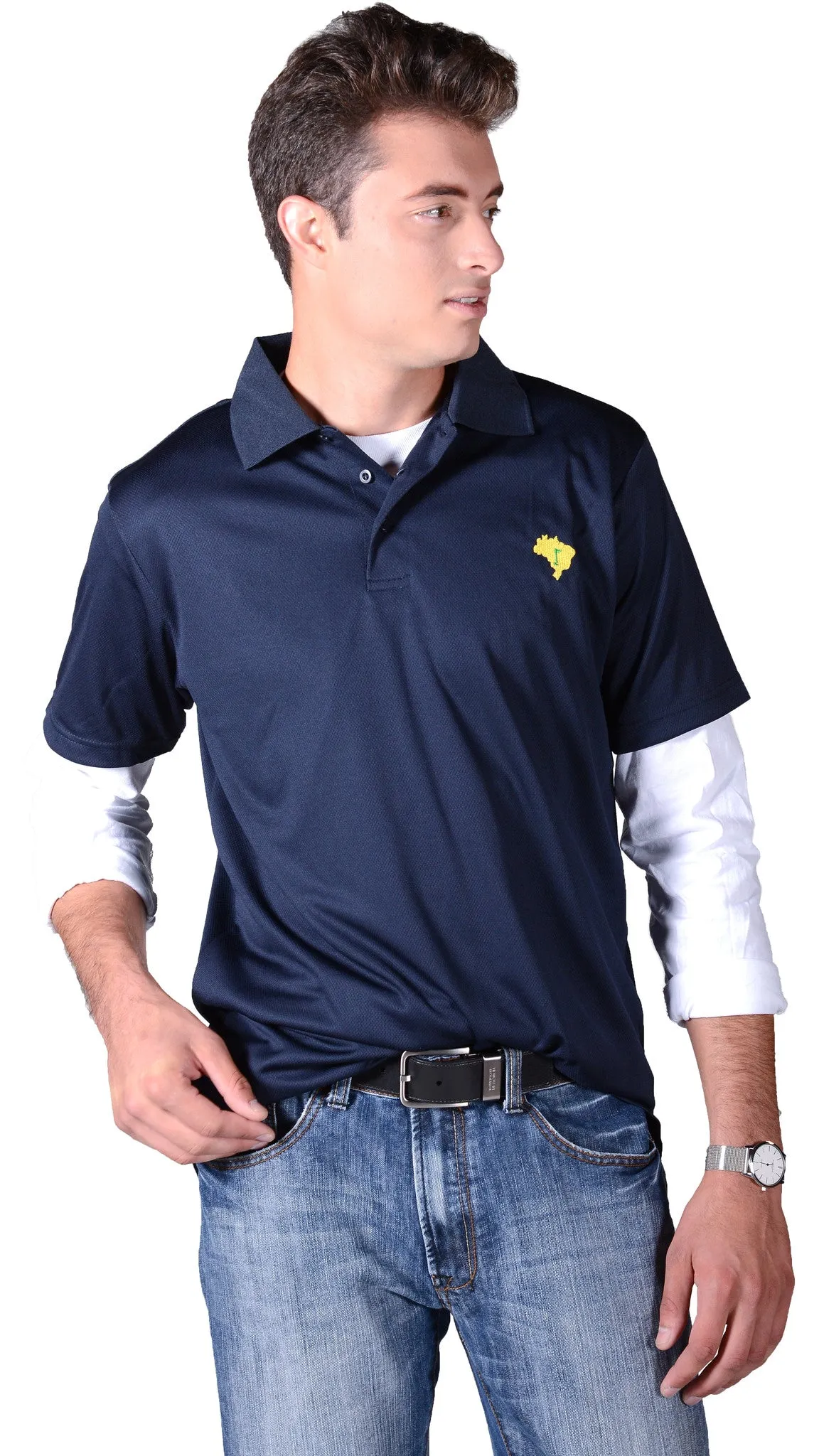 The Brazil Shirt™ - Navy