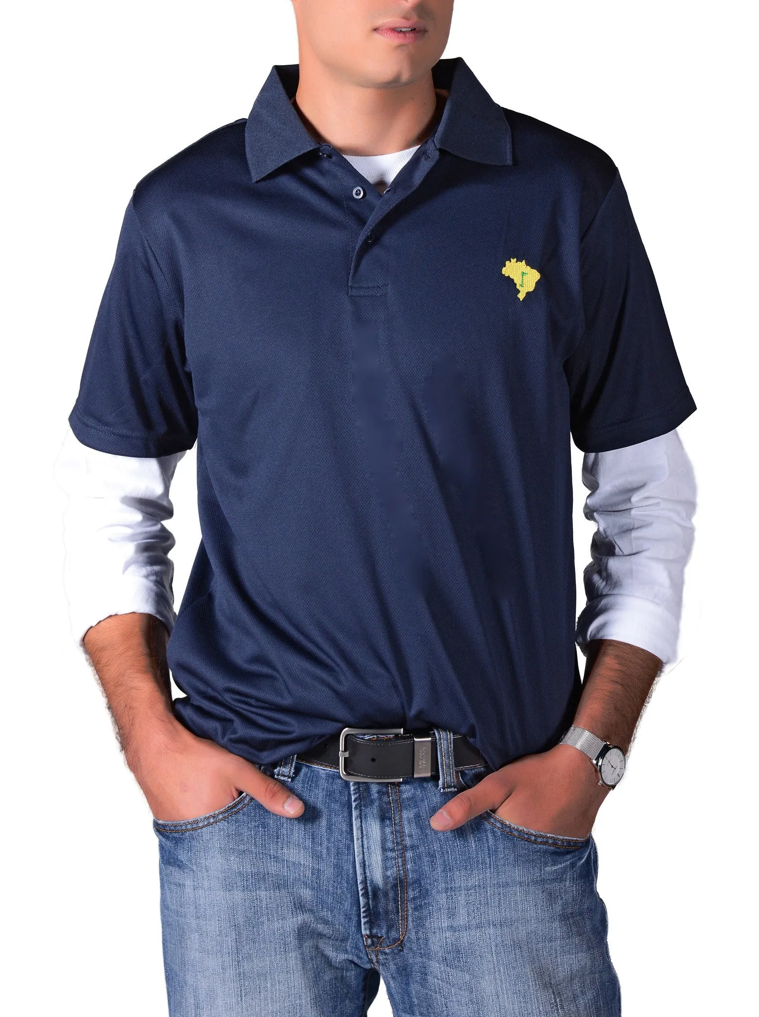The Brazil Shirt™ - Navy