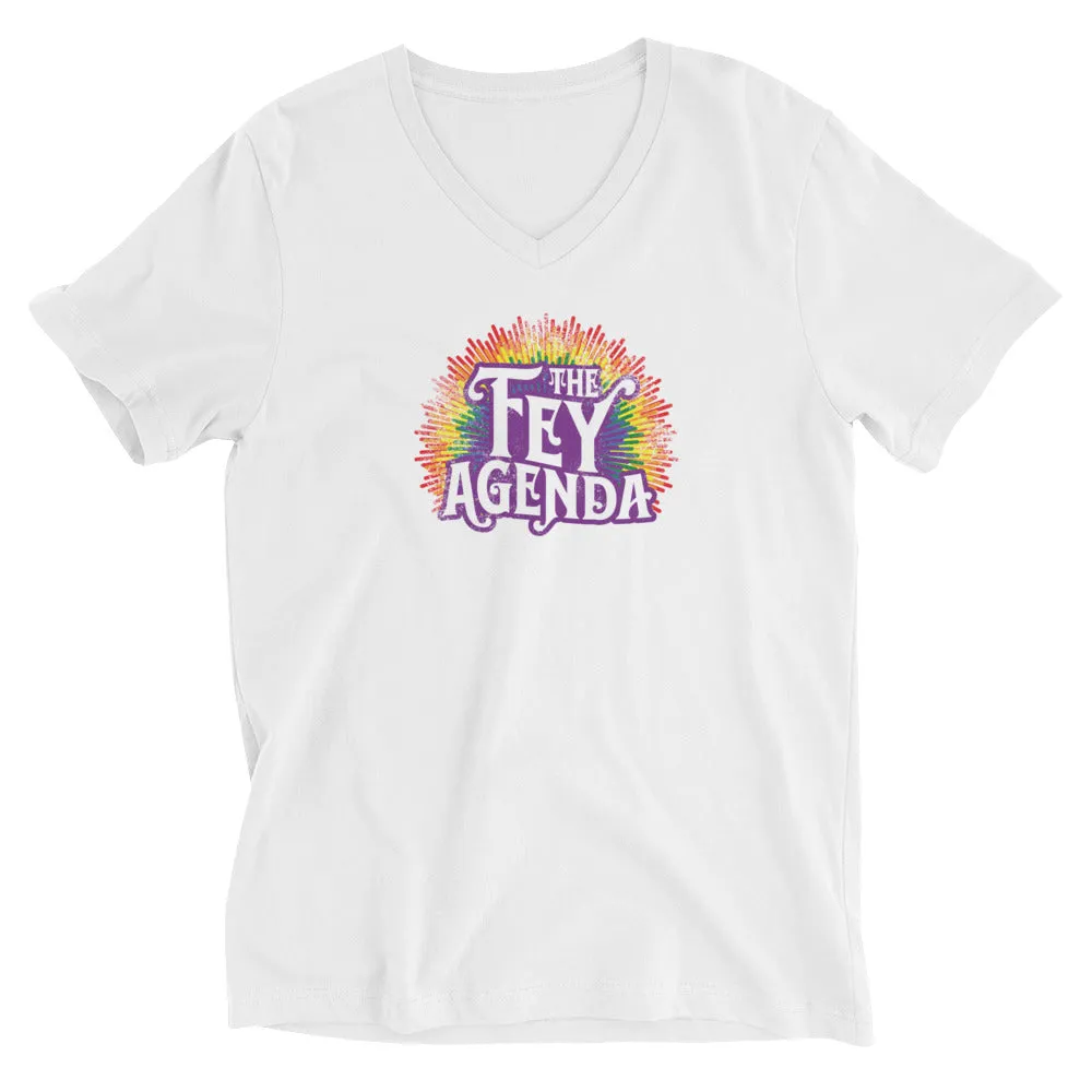 The Fey Agenda Unisex Fit V-Neck Tee