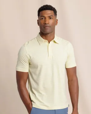 The Seaport Kinston Stripe Polo (Tuscan Sun)
