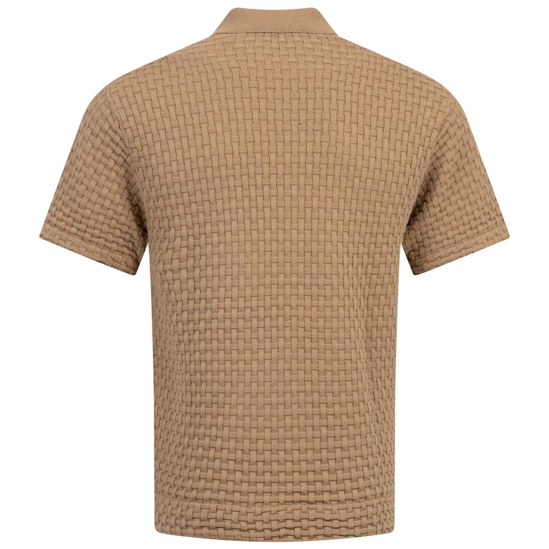 Theo Sweater Polo Tan