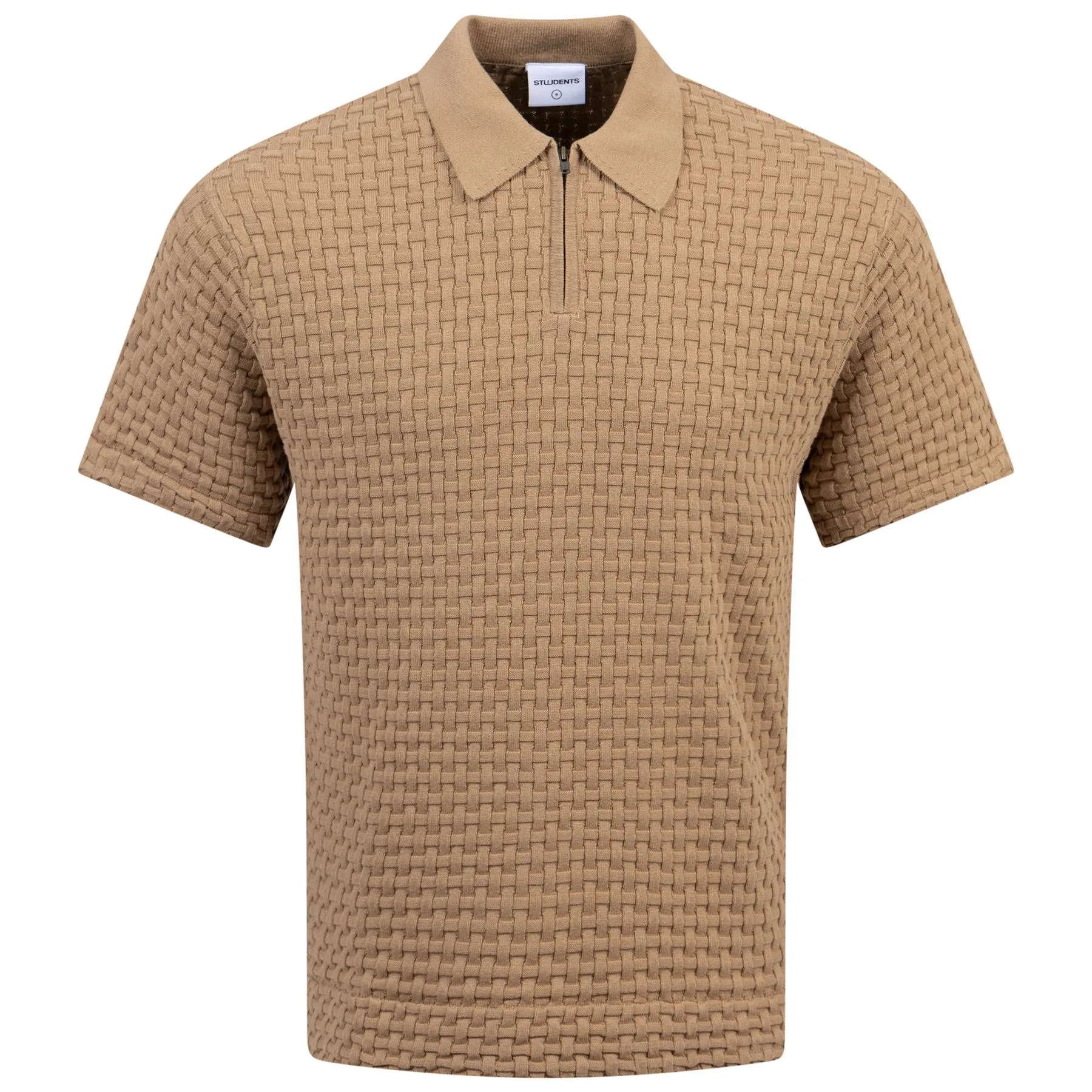 Theo Sweater Polo Tan