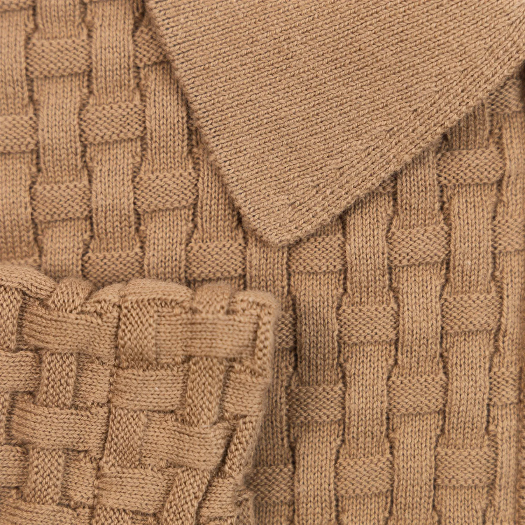 Theo Sweater Polo Tan