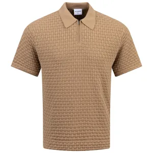 Theo Sweater Polo Tan