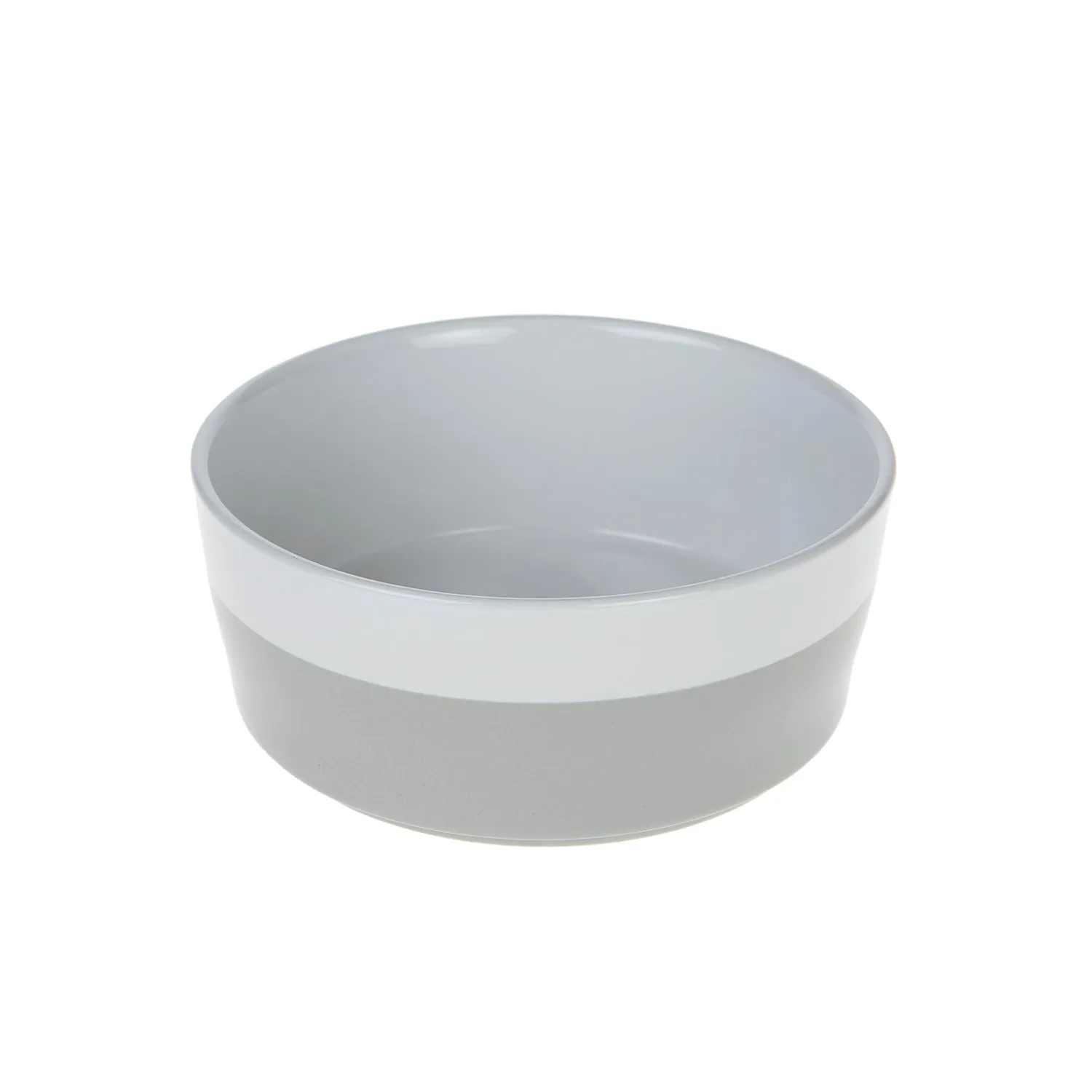Two-Tone Dog Bowl