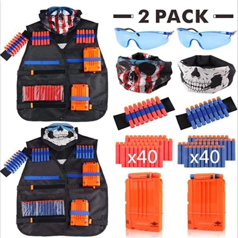 Two Vests Set for Nerf Gun