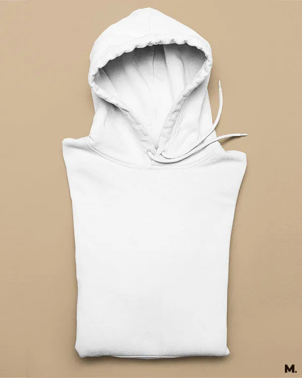 Unisex Plain white hoodies