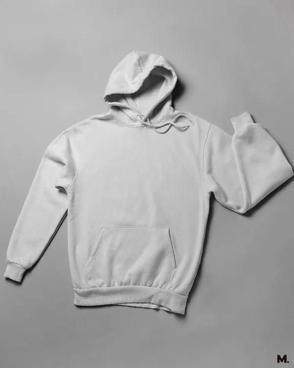 Unisex Plain white hoodies
