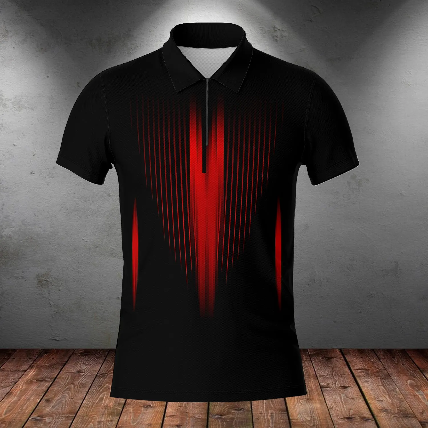 Waegemans 3D Zipper Polo Shirt 02