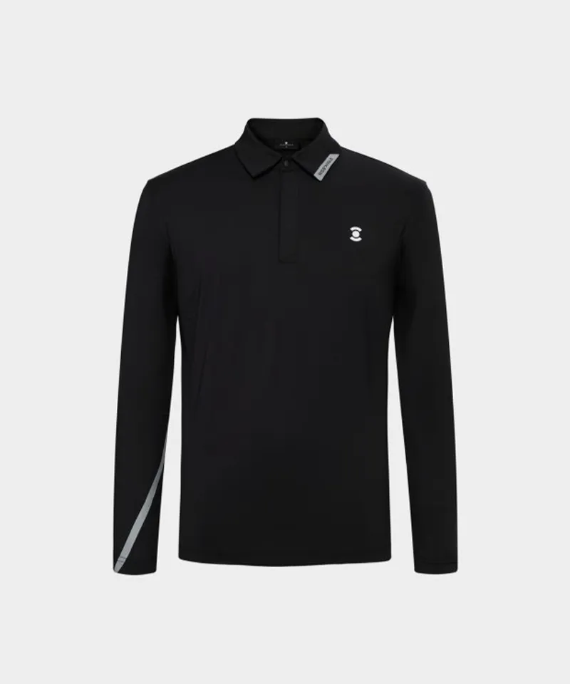 WideAngle: Men's CO Logo Point Polo T-Shirt  - 3 Colors