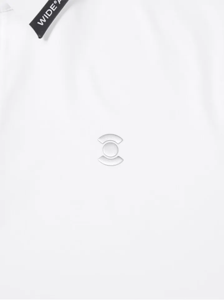 WideAngle: Men's CO Logo Point Polo T-Shirt  - 3 Colors