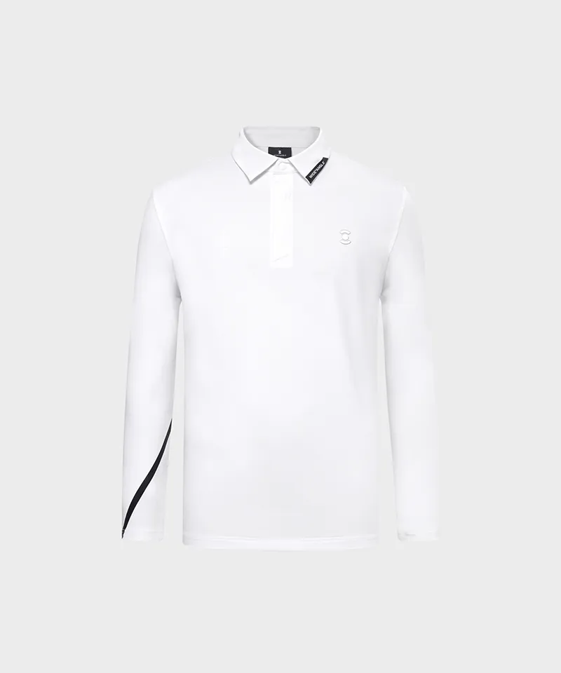 WideAngle: Men's CO Logo Point Polo T-Shirt  - 3 Colors