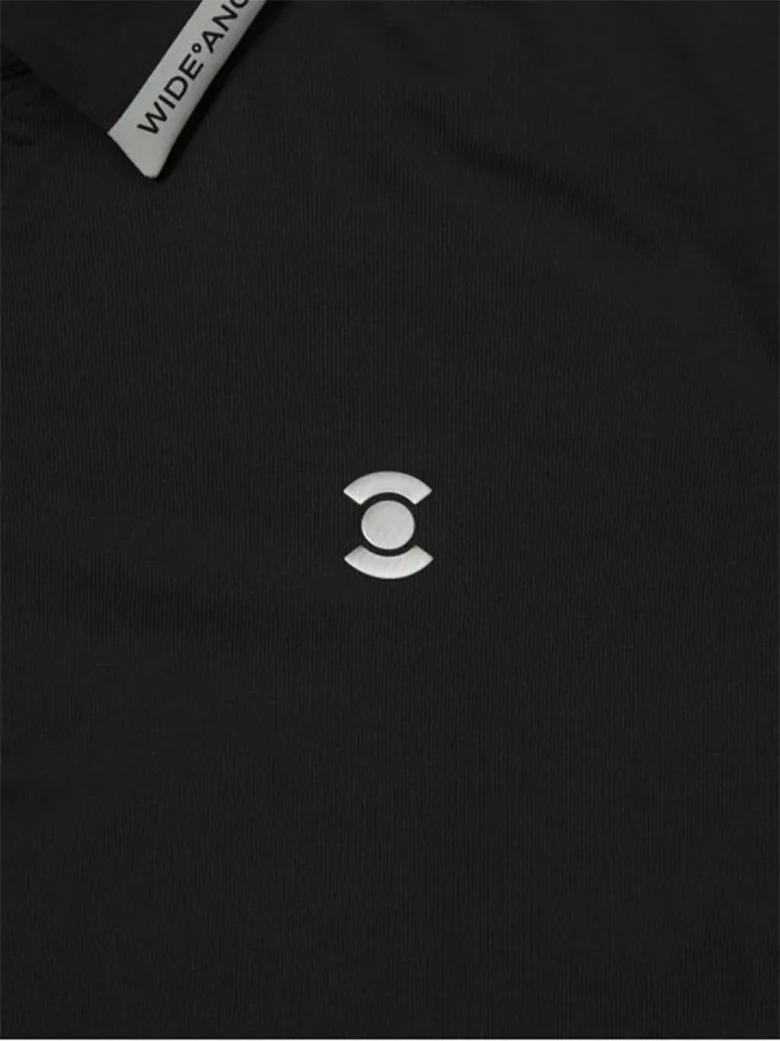 WideAngle: Men's CO Logo Point Polo T-Shirt  - 3 Colors