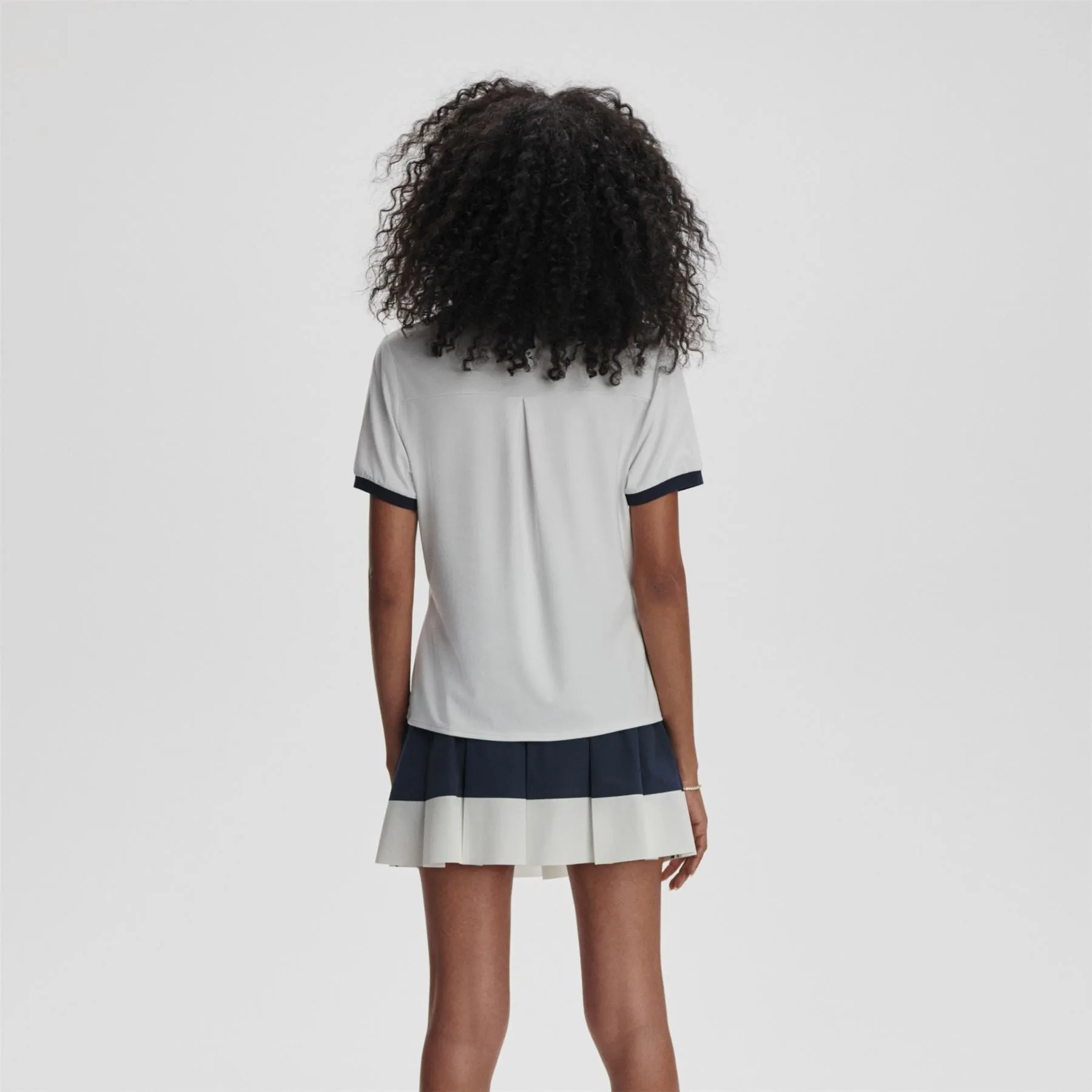 Wisley Performance Polo White/Blue Nights