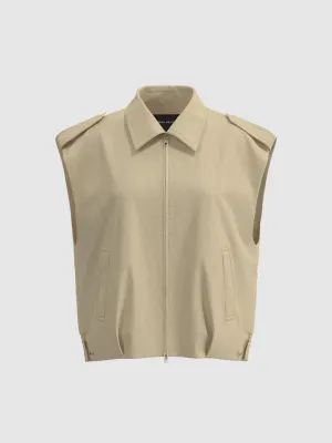 Zip Up Front Vests